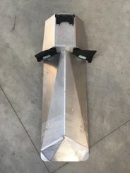 Pièce matériel de récolte - Cueilleur à maïs - CAPOT ALUMINIUM 50 COMPLET
