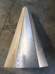 Pièce matériel de récolte - Cueilleur à maïs - POINTE ALUMINIUM 70