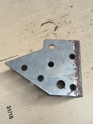 Pièce matériel de récolte - Cueilleur à maïs - RENFORT PIED D'ECRASE TIGE