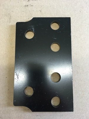 Pièce matériel de récolte - Cueilleur à maïs - PLAQUE