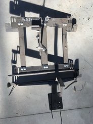 Pièce matériel de récolte - Cueilleur à maïs - KIT CAPOT REPLIABLE DROIT A 60