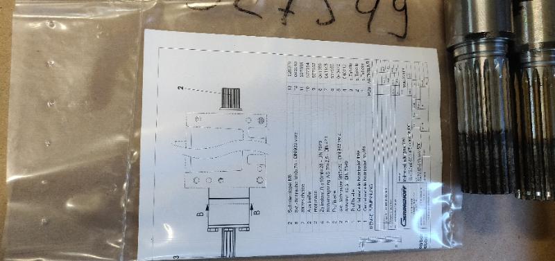 Pièce matériel de récolte - Cueilleur à maïs - KIT D'ARBRE