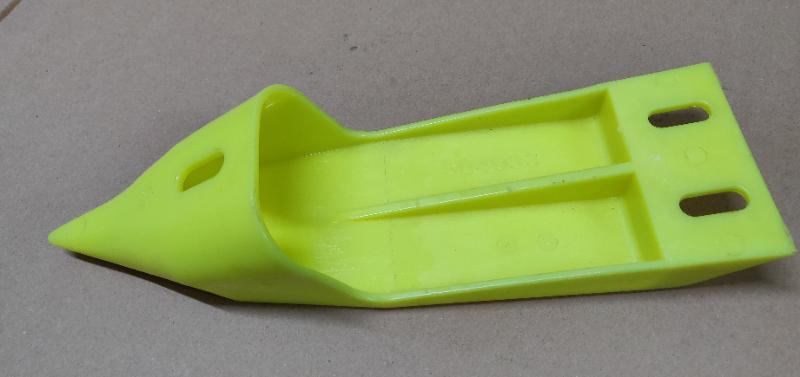 Pièce matériel de récolte - Cueilleur à maïs - SABOT DE POINTE JAUNE