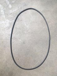 Pièce matériel de récolte - Récolteuse de haricots - Courroie hexagonale entraînement pick up gauche