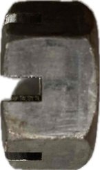 Pièce matériel de récolte - Récolteuse de haricots - ECROU MOYEU DE ROUE 3/4" UNF 16 FPP