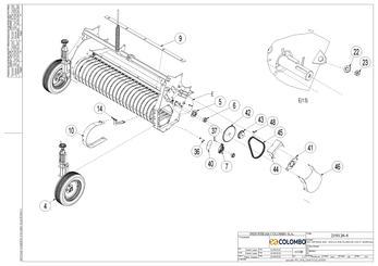 Pièce matériel de récolte - Récolteuse de haricots - PICK-UP COMPLET DMIV
