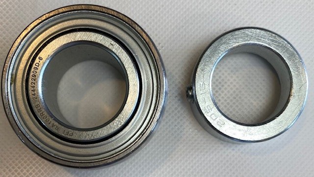 Pièce matériel de récolte - Récolte de haricots - roulement, 1" Insert