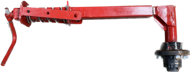 Pièce matériel de récolte - Récolteuse de haricots - SUPORTE DO PNEU DA ESTEIRA DMII